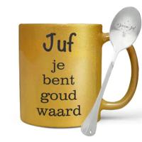 'Mok juf je bent goud waard met 'droom juf' lepel' kopen? | FOR YOU GIFTS