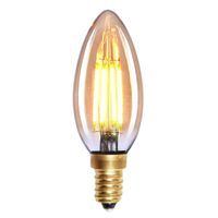 Highlight Lamp LED E14 kaars 4W 280LM 2200K Dimbaar amber - thumbnail