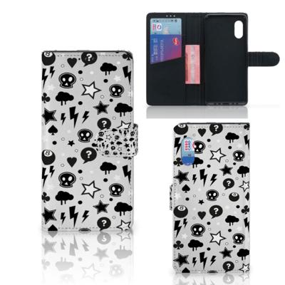 Telefoonhoesje met Naam Samsung Xcover Pro Silver Punk