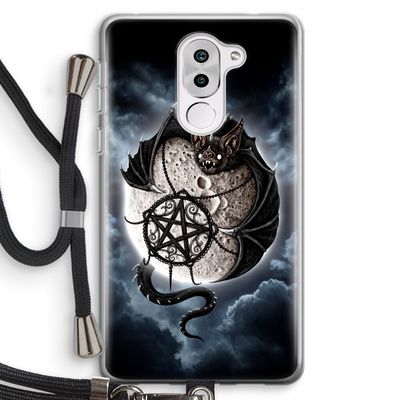 Volle maan: Honor 6X Transparant Hoesje met koord
