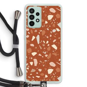 Terrazzo N°22: Samsung Galaxy A52s 5G Transparant Hoesje met koord