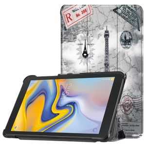 3-Vouw sleepcover hoes - Samsung Galaxy Tab A 8.0 inch (2019) - Eiffeltoren