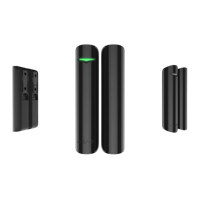 Ajax DoorProtect Plus - Draadloos Magneetcontact met Schoksensor