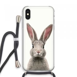 Daisy: iPhone XS Max Transparant Hoesje met koord