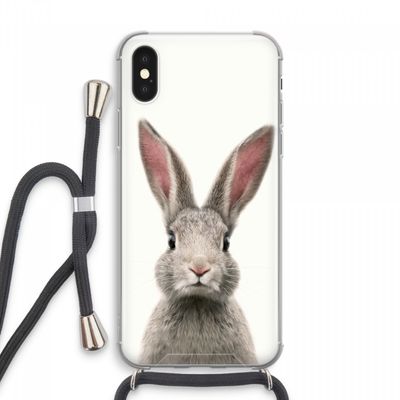 Daisy: iPhone XS Max Transparant Hoesje met koord