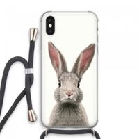Daisy: iPhone XS Max Transparant Hoesje met koord