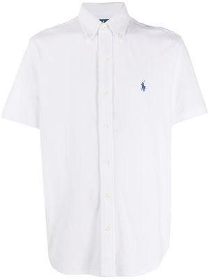 Polo Ralph Lauren polo à logo brodé - Blanc
