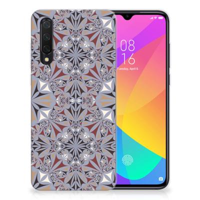Xiaomi Mi 9 Lite | TPU | Siliconen hoesje | Flower Tiles