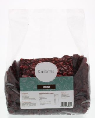 Cranberries rietsuiker