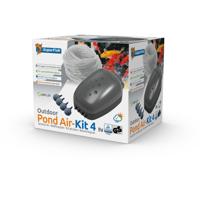 Superfish Pond Air Kit 4 - Vijver Beluchtingsset 600L/u, 8W, 4 Uitg. + 25m Slang & Luchtstenen
