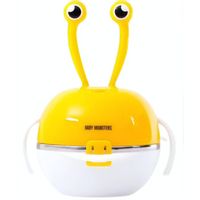 Baby Monsters Serviesset Krab Junior 10 X 14 Cm Wit/geel 5-delig - thumbnail