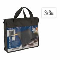 Stof Lifetime Grijs Vierkant 3 m Buitenkant