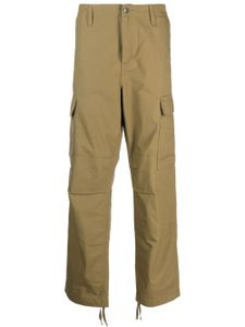 Carhartt WIP cargo-pockets straight-leg trousers - Vert