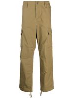 Carhartt WIP pantalon droit à poches cargo - Vert