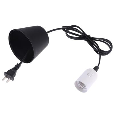 E27 Wire Cap lamp houder kroonluchter stopcontact met lampenkap & 1.5 m verlengkabel US plug