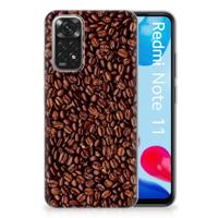 Xiaomi Redmi 10 | Redmi Note 11 4G | Siliconen Case | Koffiebonen