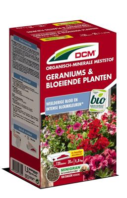 Meststof Geraniums & Bloeiende Planten 1,5 kg - Dcm