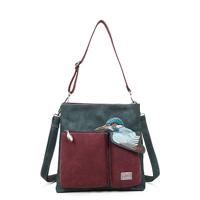 Hi-di-hi Schoudertas Kingshopper Donker Blauw/Paars - PRE ORDER: LEVERBAAR VANAF SEPTEMBER 2025