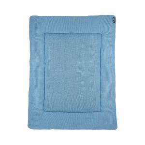 Meyco boxkleed mini relief denim Maat