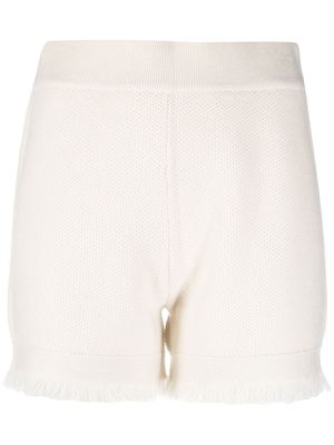 Lisa Yang short en cachemire - Blanc