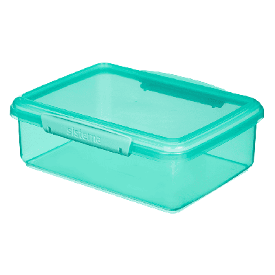 Sistema Lunch - Rechthoekige Lunchbox - 2.000 ml Minty Teal