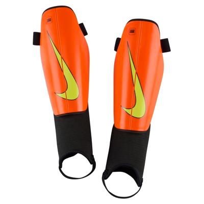 Nike Charge Scheenbeschermers Oranje Neongeel Zwart