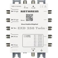 Kathrein EXD 258 Twin Satelliet multiswitch cascade unicable Ingangen (satelliet): 5 (4 satelliet / 1 terrestrisch) Aantal gebruikers: 16 - thumbnail