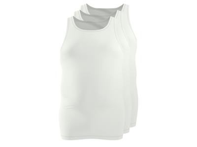 esmara Men Set van 3 heren hemden (Wit, 4XL)