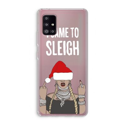 Came To Sleigh: Samsung Galaxy A51 5G Transparant Hoesje