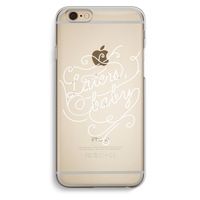 Laters, baby: iPhone 6 / 6S Transparant Hoesje