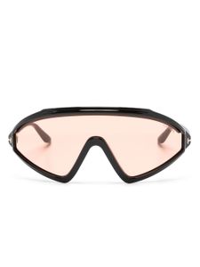 TOM FORD Eyewear lunettes de soleil couvrantes Lorna - Noir