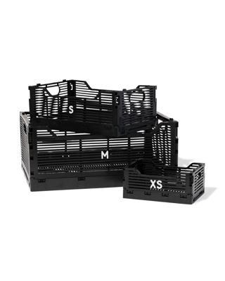 HEMA Klapkrat letterbord recycled zwart (zwart)