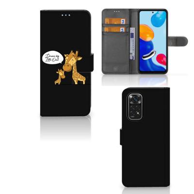 Xiaomi Redmi Note 11/11S Leuk Hoesje Giraffe Xiaomi Redmi Note 11/11S Leuk Hoesje Giraffe
