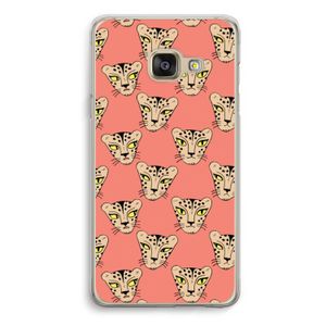 Tijger: Samsung A3 (2017) Transparant Hoesje