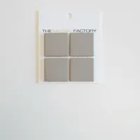 The Mosaic Factory London Mozaiek Tegel Vierkant - Grijs Porselein Ongeglazuurd, R11 309x309 mm
