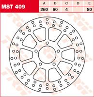 TRW Remschijf, remschijven voor de moto, MST409