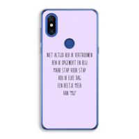 Zelfvertrouwen: Xiaomi Mi Mix 3 Transparant Hoesje