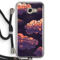 Patroon Wolken: Samsung Galaxy A5 (2017) Transparant Hoesje met koord