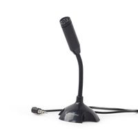 Gembird *Desktop microphone black Zwart PC-microfoon - thumbnail