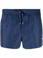 Dolce & Gabbana short de bain à patch logo - Bleu