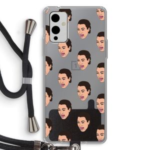 Ugly Cry Call: OnePlus 9 Transparant Hoesje met koord