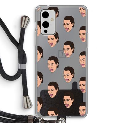 Ugly Cry Call: OnePlus 9 Transparant Hoesje met koord