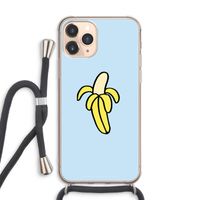 Banana: iPhone 11 Pro Max Transparant Hoesje met koord