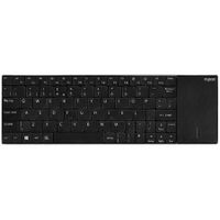 Rapoo E2710 Wireless Multimedia Touchpad Keyboard zwart