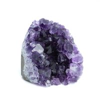 Ruwe Donkere Amethist Edelsteen Geode Staand 50 - 80 mm