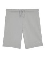 Script Embroidered Sweat Short X570 Grey Mirage