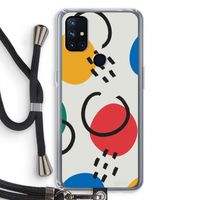Illustratieve pop 3: OnePlus Nord N10 5G Transparant Hoesje met koord