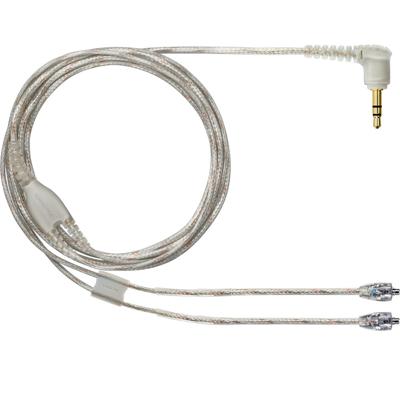 Shure EAC64CLS kabel met verzilverde MMCX-plug voor SE215, SE315, SE425, SE535 en SE846 transparant