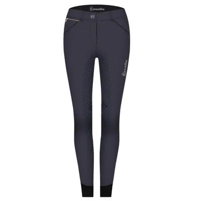 Cavallo Calima FG Rijbroek donkerblauw maat:36