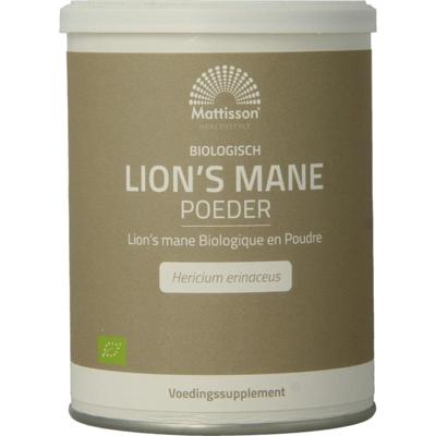 Mattisson Lions mane poeder bio - lion&apos;s mane